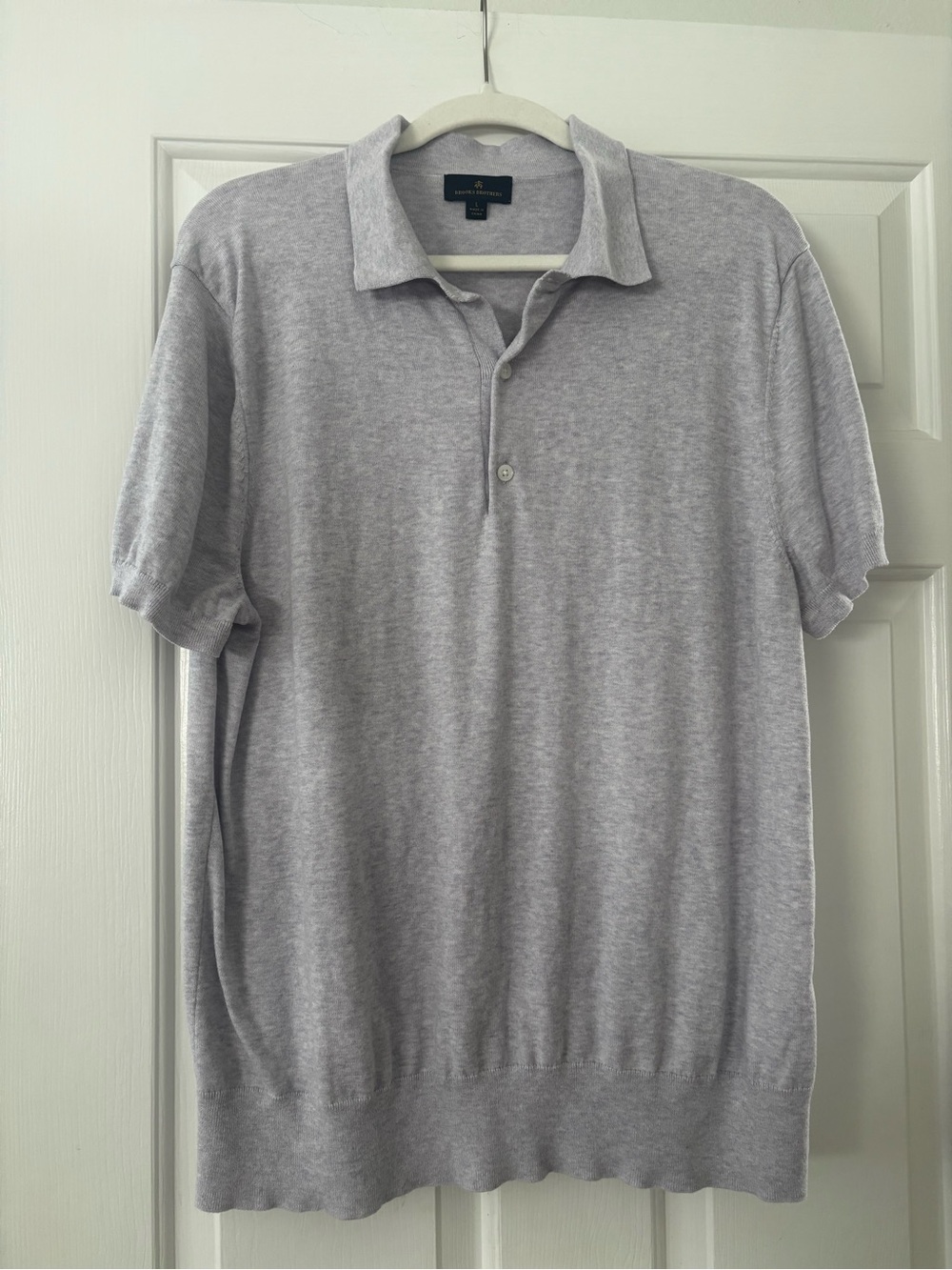 Brooks Brothers Light purple Short-Sleeve Polo